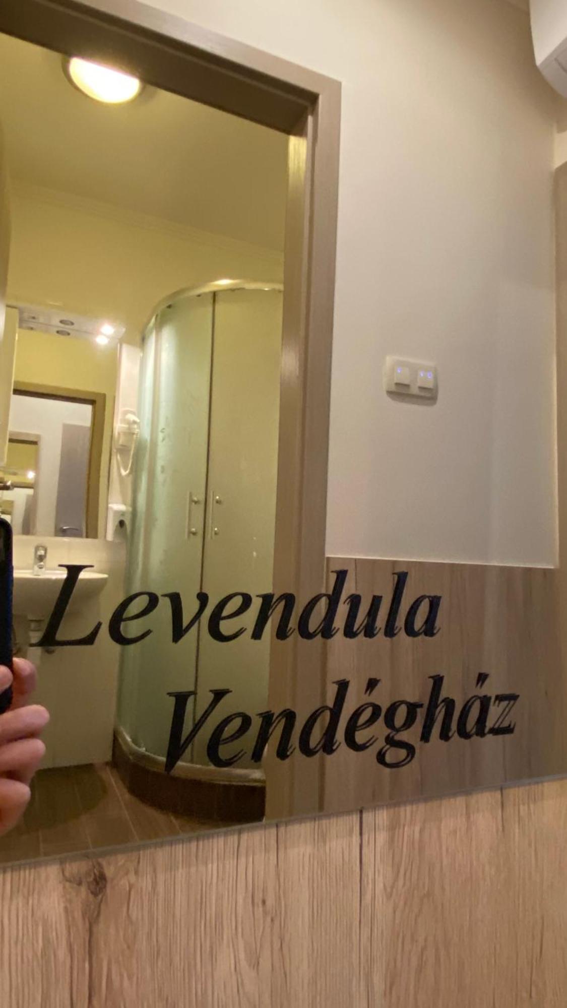 Levendula Vendeghaz 호텔 기오르 외부 사진